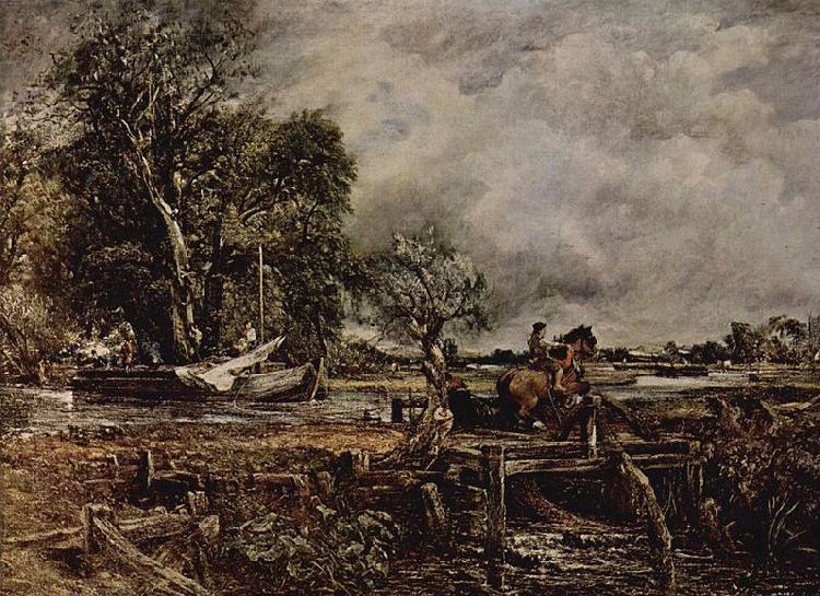  John Constable R.A., The Leaping Horse